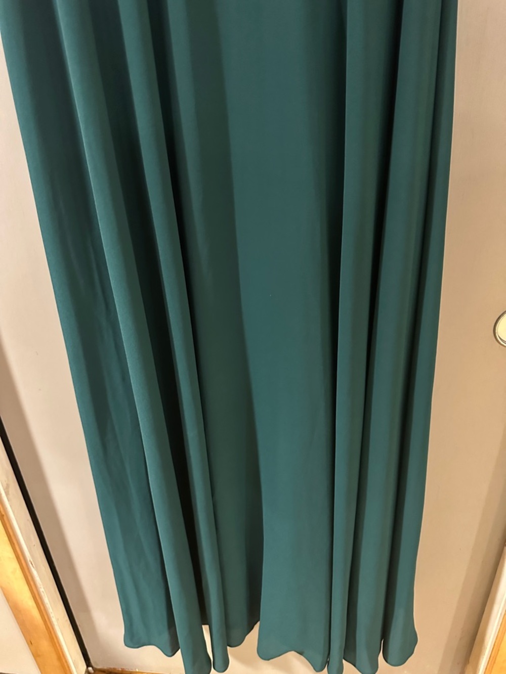 Lulus Night of Romance Emerald Green Maxi Dress NWT Sleeveless Formal Gown Prom - Picture 7 of 11